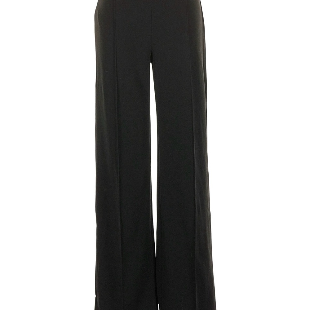 Mango Black Wide-Leg Women's Pants